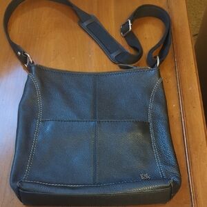 The SAK Black Leather Crossbody